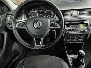 Skoda Rapid 1,6 Tdi Berlina, 2015, inmatriculat, km reali, distributie schimbata  - imagine 9
