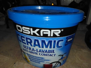 Vopsea lavabilă Oskar Ceramic Satin 15 L