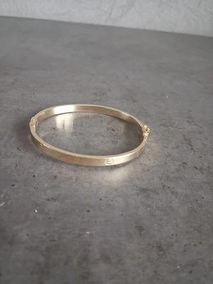 Vând brățară din aur 14k, nouă, stil Cartier 