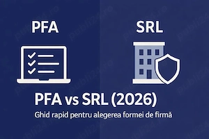 deschidere PFA  SRL