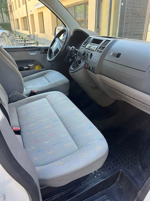 VW t5, 8+1, 2006, 1.9diesel, AC, servisat complet - imagine 2
