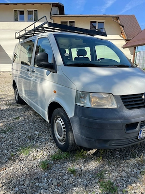 VW t5, 8+1, 2006, 1.9diesel, AC, servisat complet - imagine 4
