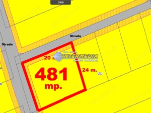 Teren Intravilan 481mp Alba Micesti, utilitati