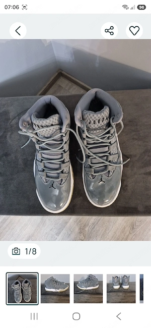 Ghete Air Jordan originale 