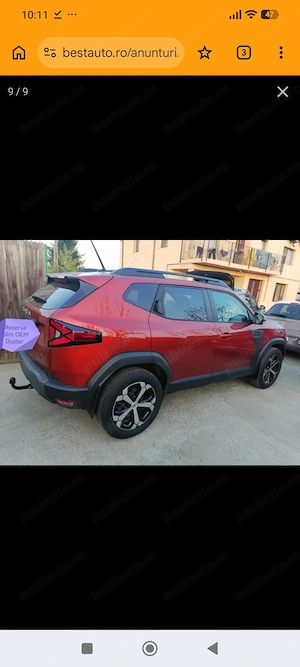 Roata rezerva slim Dacia BIGSTER Duster 3   - imagine 8