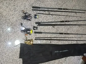 set 3 lansete 3.60 cu mulinete
