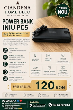Iniu Power Bank PC5 