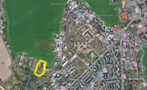 Campus Universitar, deschidere directa la lac, 14000 mp intravilan, PUZ p+11