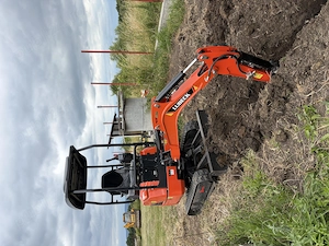 vand mini excavator nou - imagine 3