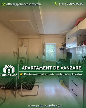 Apartament cu 2 camere   zona Crang   Caraiman   parter   4   cu imbunatatiri, mobilat utilat  