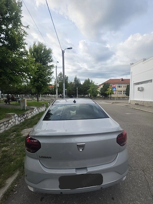 Dacia Logan Expression 27720  km - ECO-G(GPL din fabrica), Gri Metalizat - imagine 3