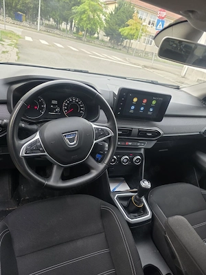Dacia Logan Expression 27720  km - ECO-G(GPL din fabrica), Gri Metalizat - imagine 2