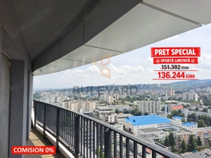 Comision 0. Apartament 2 camere + balcon 7 mp bloc nou cu CF!