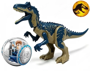 Allosaurus - Dinozaur urias tip Lego de 30 cm