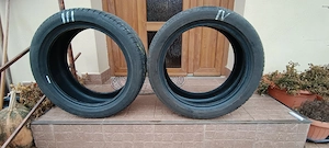 Vând anvelope 4 anvelope vară BRIDGESTONE TURANZA 6 - 225/45 R17 91 Yși jante aliaj DEZENT 17 inch  - imagine 2