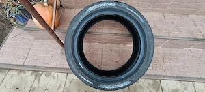 Vând anvelope 4 anvelope vară BRIDGESTONE TURANZA 6 - 225/45 R17 91 Yși jante aliaj DEZENT 17 inch  - imagine 3