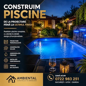 Construim piscine