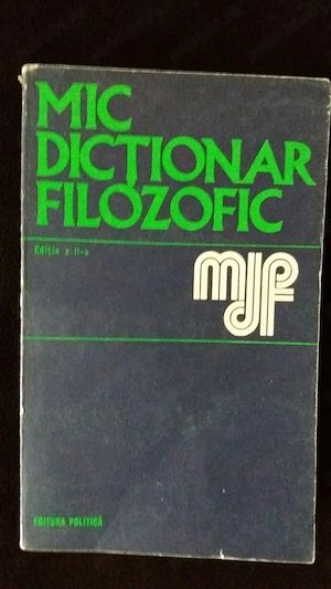 Mic dictionar filozofic