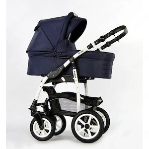 Carucior copii 3 in 1 Danco Retrus Blue Jeans
