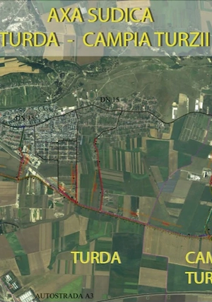 Teren Intravilan 11.000 mp Turda ,pretabil turism,ferma etc