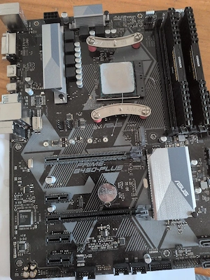 Placa de baza asus, cpu si ram 16gb