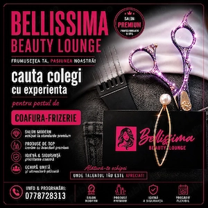 Cautam personal cu experienta la COAFURA-FRIZERIE 