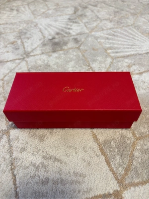 Ochelari de soare Cartier, fără ramă, lentile fumurii, unisex