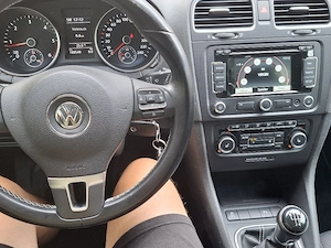 Volkswagen Golf 6 Match 1.6 Diesel 105Cp Euro5 Klimatronic Navigatie 2012 - imagine 9