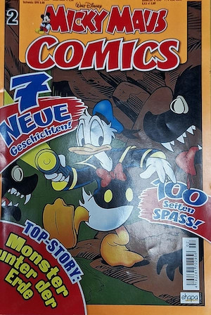 reviste desene animate Micky Maus Comics