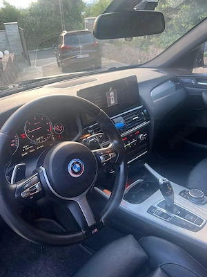 BMW X4,2.0 tdi -190 cp M Pachet Interior  exterior,,Piele, Digital,Navigatie mare XXL+ Car Play 2025 - imagine 4