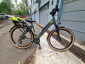 Bicicleta electrica perfecta pentru livrari, cumparata in Mai 2026 cu doar 340 km - se ofera factura
