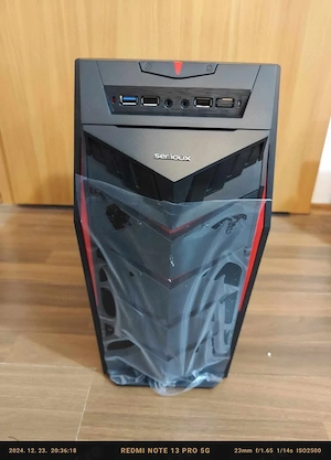Gaming PC. I5-7600, 16Gb Ram, 480 Gb SSD, 4Gb Dedicated video card, 650W. Garanție!