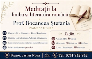 Ofer meditații la Limba și Literatura română 