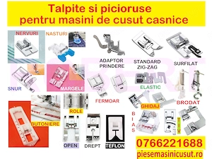 Mosoare metalice din aluminiu pt suveici Pfaff Brother Singer Juki - mosor spon bobina - imagine 5