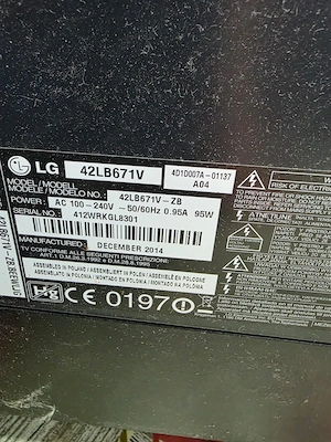 Dezmembrez tv LG 42lb671v - imagine 4