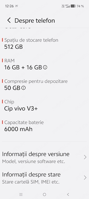 vand schimb vivo x200 pro global 