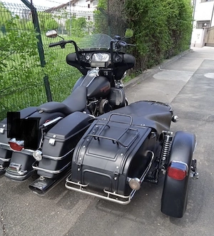 Harley Davidson FLT 1989 cu atas - imagine 2