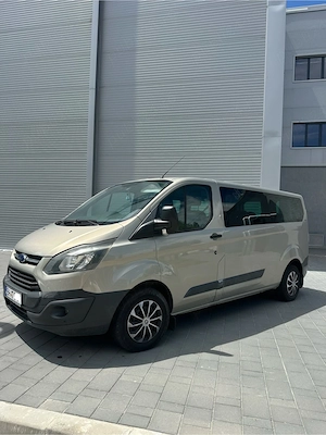 ford transit 2.2 diesel custom maxi lung 9locuri 2014  - imagine 3