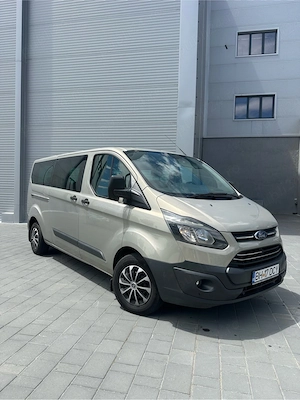 ford transit 2.2 diesel custom maxi lung 9locuri 2014  - imagine 5