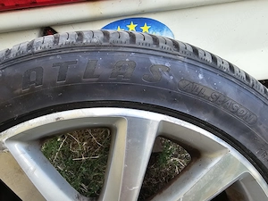 Vand doua jante din aliaj de VW pe 17" - imagine 2