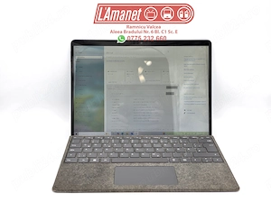 Tableta Windows 13" 2.8K Cu Tastatura Coperta Microsoft Surface Pro X Procesor SQ2 16GB Ram 512GB