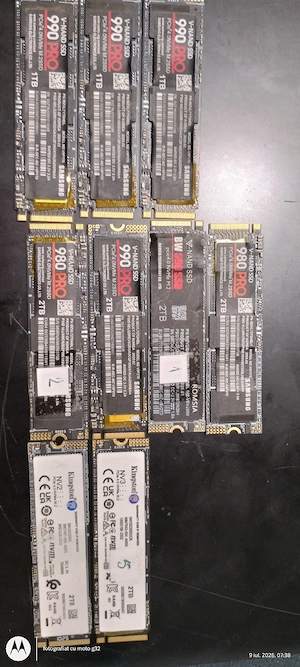 ssd Kingston Samsung 1tb 2tb 4tb