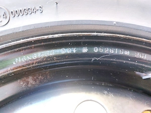 Vând Jante tablă R16 + anvelope iarnă 215/70 R16 – Kia Sportage III, Hyundai ix35 - imagine 5