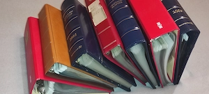 6 albume pt. colectionari scrisori vederi poze bani etc