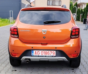 Sandero Stepway Prestige orange Carte scoasa 2017 0,9 turbo benzina, 186000km - imagine 10