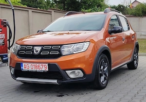 Sandero Stepway Prestige orange Carte scoasa 2017 0,9 turbo benzina, 186000km - imagine 5