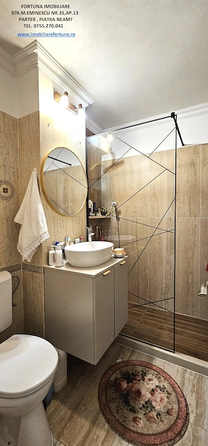 Apartament 2 camere premium, 103.70 mp, etaj 1, mobilat si utilat, loc parcare si terasa, zona 1 Mai - imagine 16