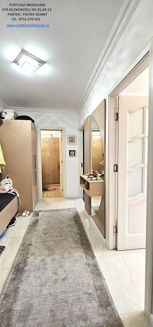 Apartament 2 camere premium, 103.70 mp, etaj 1, mobilat si utilat, loc parcare si terasa, zona 1 Mai - imagine 18