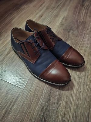 Pantofi eleganti, piele naturala, purtati o singura data