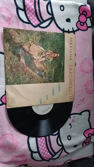 Disc vinil Electrecord Mariana Drăghicescu    Cernă, Cernă, Apă Lină 